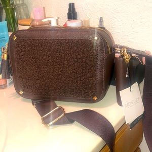 NWT Rachel Zoe Sherpa Camera Bag